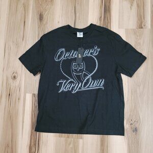 OVO October's Very Own Men Shirt Medium Black Short Sleeve